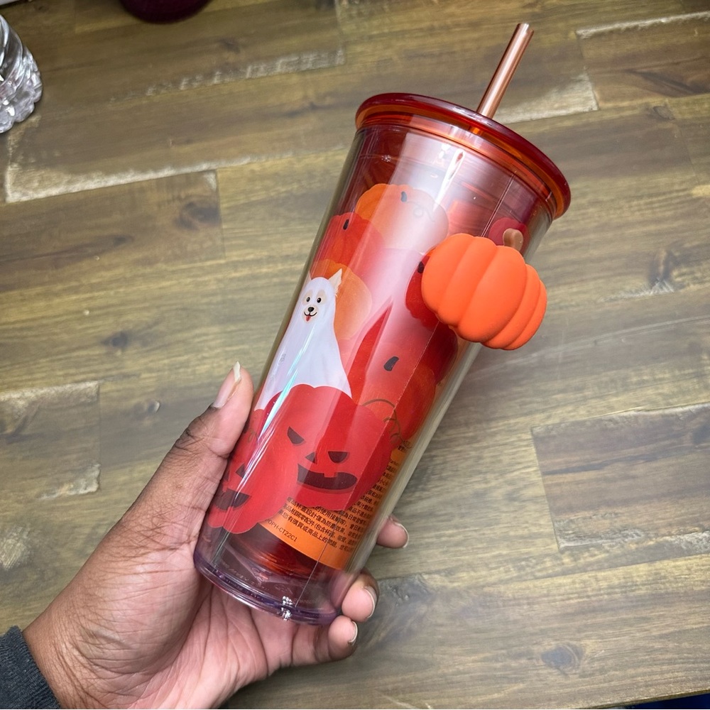 Starbucks Pumpkin Popsocket Taiwan 2022 Halloween